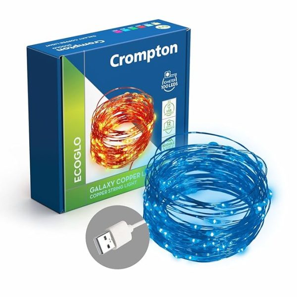 CROMPTON LED COPPER LIGHT (10MTR)