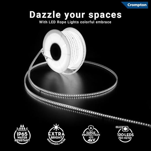 CROMPTON LED ROPE -COLOUR (20MTR) - Image 2