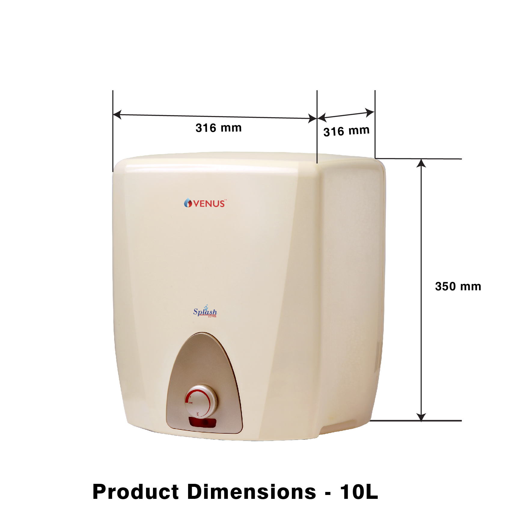 VENUS 10LTR SPLASH (COPPER) - Image 3